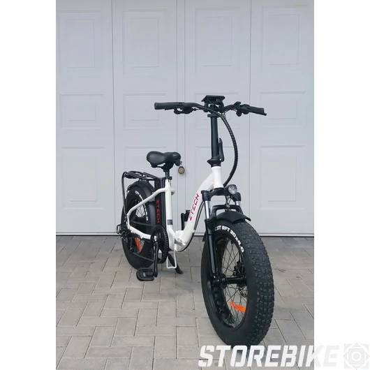 ZTECH ZT-89E CAMEO 5.0 összecsukható Fatbike Elektromos kerékpár 250W/36V/10Ah (fehér)