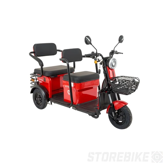 ZT-17 GULL 1.0 ZTECH Elektromos Robogó 1300W/60V/20Ah ólom zselés akkumulátor (piros)