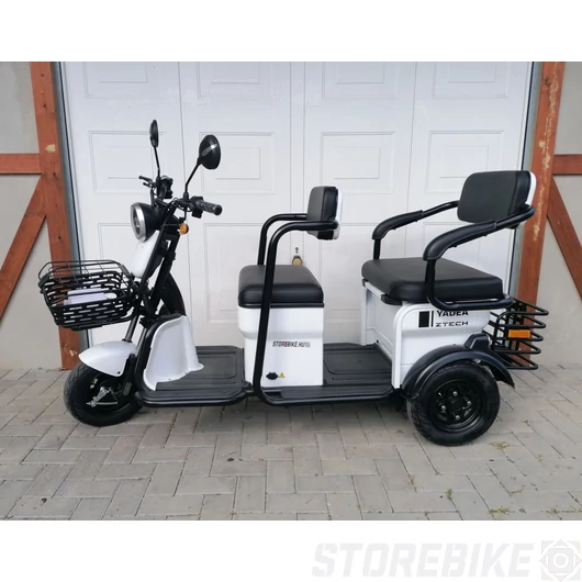 ZT-17 GULL 1.0 ZTECH Elektromos Robogó 1300W/60V/22Ah grafén akkumulátor (fehér)
